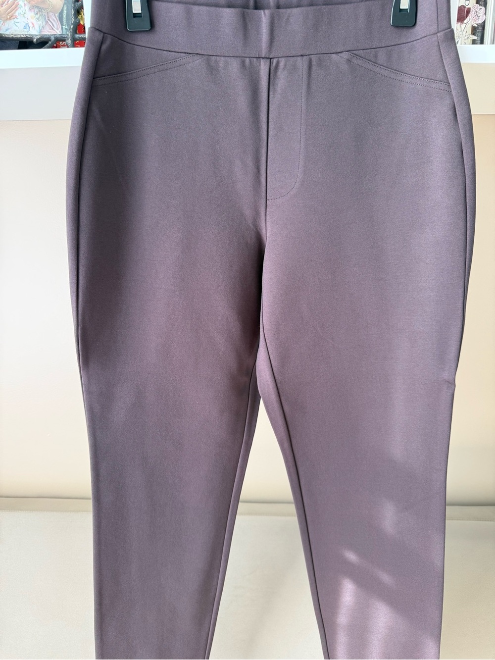 Michael Kors Women’s Slim Stretch Pants - Dusty Mauve